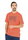 Cruz Freizeit-Tshirt Gander Printed (Baumwolle) orange Herren
