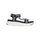 Cruz Sandale Findel Chunky schwarz/weiss Damen