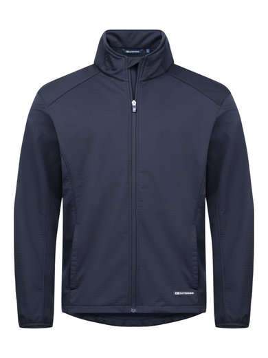 Cutter&Buck Softshelljacke Oak Harbor (Stretch-Material) navyblau Herren