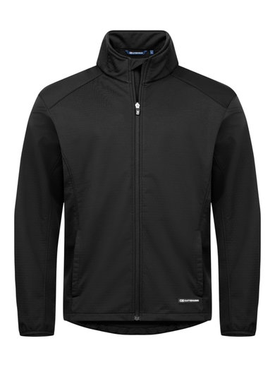 Cutter&Buck Softshelljacke Oak Harbor (Stretch-Material) schwarz Herren