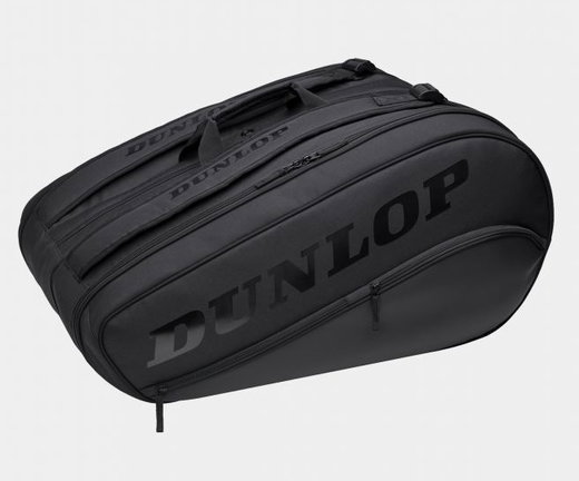 Dunlop Srixon Racketbag (Schlägertasche) Team Thermo 2022 schwarz/schwarz 12er - 3 Hauptfächer