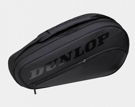 Dunlop Racketbag (Schlägertasche) Srixion Team Thermo 2022 schwarz/schwarz 3er - 1 Hauptfach