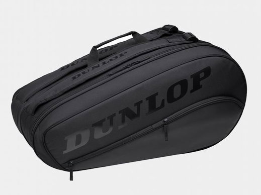 Dunlop Racketbag (Schlägertasche) Srixon Team Thermo 2022 schwarz/schwarz 8er - 3 Hauptfächer