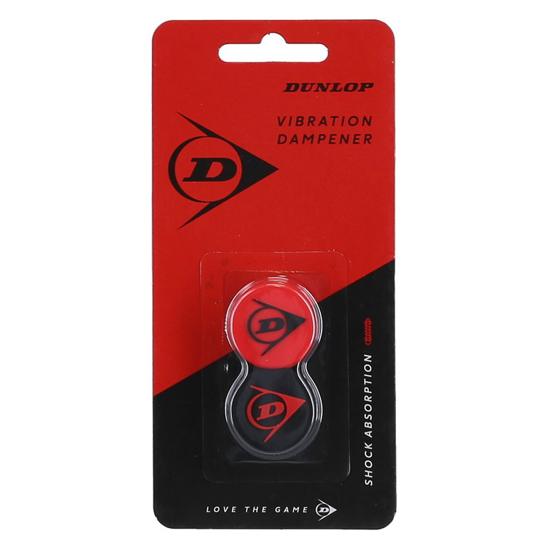 Dunlop Vibration Dampener Flying D black/red - 2 pieces
