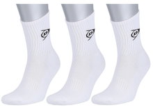 Dunlop Tennissocken Crew Herren weiss - 3 Paar