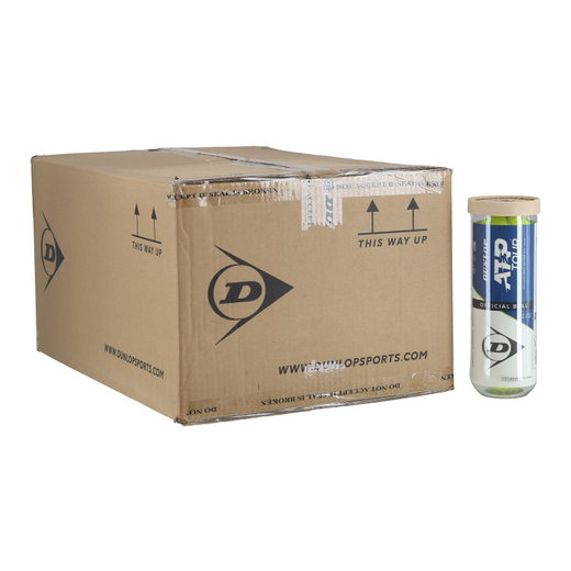 Dunlop Tennis Balls ATP Tour (official ATP Tour ball) can of 24x3 in a box