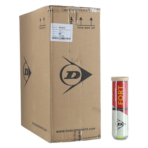 Dunlop Tennisbälle Fort Tournament DTB Dose 36x4er im Karton