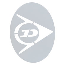 Dunlop Logo Stencil for Squash String/Squash Racket transparent - 1 piece
