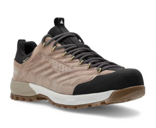 Dachstein Wanderschuhe SF-21 GTX (Veloursleder, wasserdicht) hellbraun/schwarz Herren