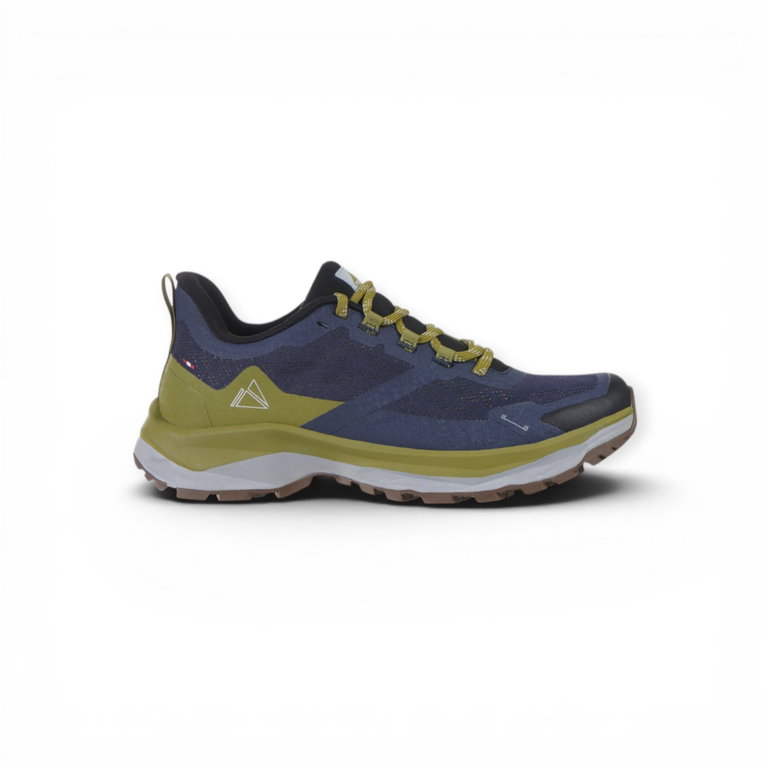 Dachstein Wanderschuhe Silvretta Lite LC (Textil/Mesh, Fast-Hiking) dunkelblau/grün Herren