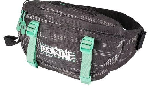Dakine Gürteltasche Hot Laps Hüfttasche 1 Liter VANDAL schwarz/türkis