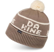 Dakine Strickmütze (Bommel) Palmer Beanie steinbraun/beige - 1 Stück