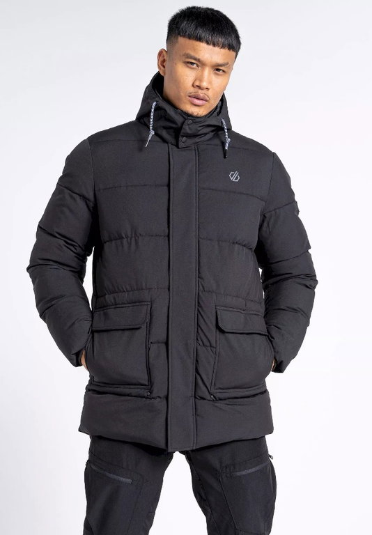 Dare2B Winterjacke No End Jacket (wattiert, wasserdicht) schwarz Herren