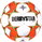 Derbystar Fussball Atmos S-Light AG (ideal für F- und E-Jugend, Kunstrasenball, 290g) weiss/orange - 1 Ball
