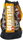 Derbystar Ball bag for 10 balls with separate inner compartment yellow