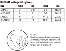 DexShell Gloves StretchFit (waterproof, breathable) camo green - 1 Pair