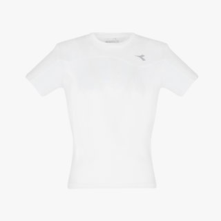 Diadora Tennis-Tshirt Team weiss Jungen