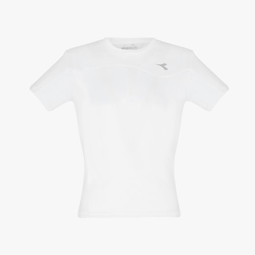 Diadora Tennis-Tshirt Team weiss Jungen