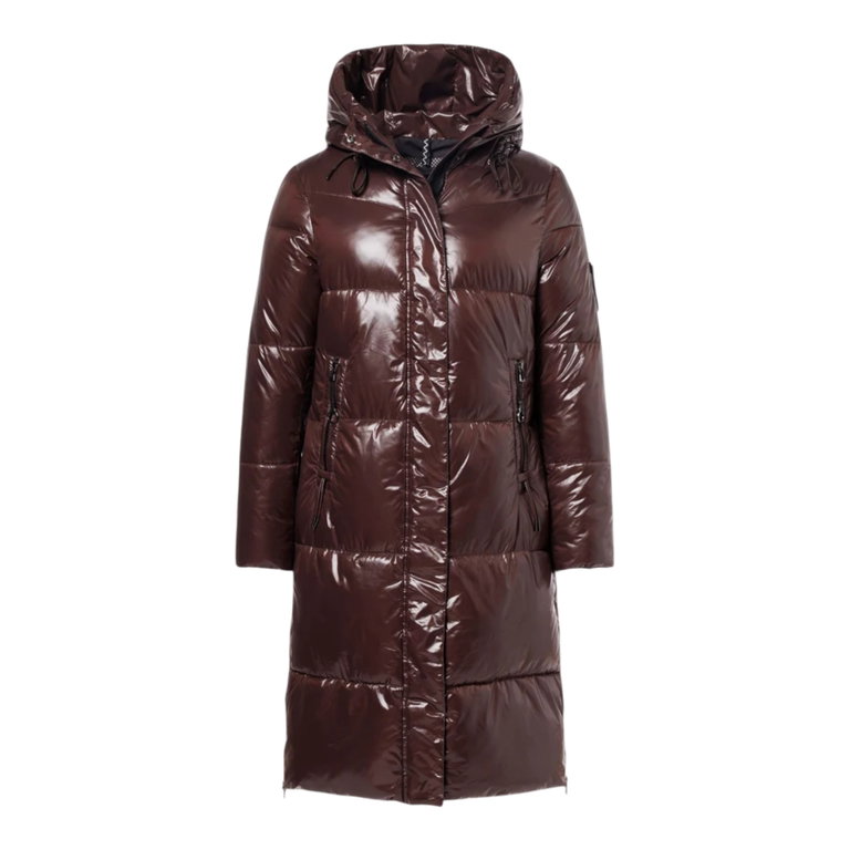 District Winter-Steppmantel Donut (hoher Tragekomfort) chocolatebraun Damen