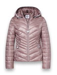 District Übergangsjacke Magnolia (mit Kapuze, wasserabweisend) rosa Damen
