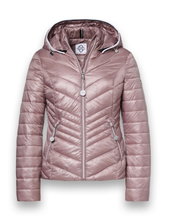 District Übergangsjacke Magnolia (mit Kapuze, wasserabweisend) rosa Damen