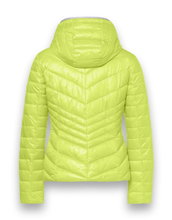 District Übergangsjacke Magnolia (mit Kapuze, wasserabweisend) limegrün Damen