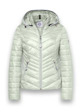 District Übergangsjacke Magnolia (mit Kapuze, wasserabweisend) mintgrün Damen