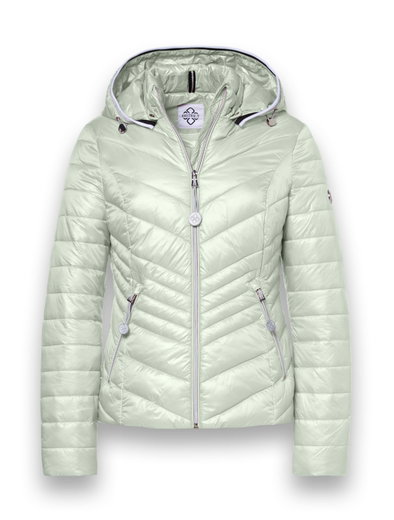 District Übergangsjacke Magnolia (mit Kapuze, wasserabweisend) mintgrün Damen