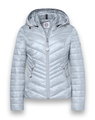 District Übergangsjacke Magnolia (mit Kapuze, wasserabweisend) silberblau Damen