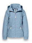District Übergangsjacke Morning Glory (mit Kapuze, wasserabweisend) blau Damen