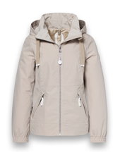 District Übergangsjacke Morning Glory (mit Kapuze, wasserabweisend) sandbraun Damen