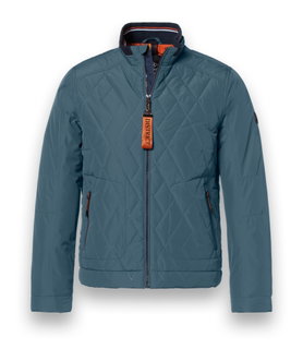 District Übergangsjacke Walker (wasserabweisend, warm) stahlblau Herren