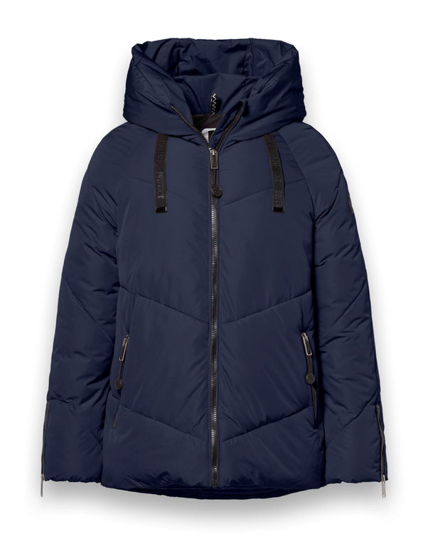 District Winter-Steppjacke Banff (mit Kapuze, winddicht, wasserabweisend) navyblau Damen