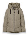 District Winter Padded Jacket Banff (with hood, windproof, water-repellent) olive green ladies