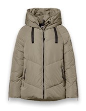 District Winter-Steppjacke Banff (mit Kapuze, winddicht, wasserabweisend) olivegrün Damen