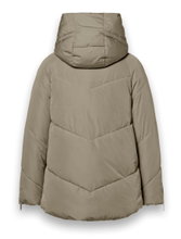 District Winter-Steppjacke Banff (mit Kapuze, winddicht, wasserabweisend) olivegrün Damen