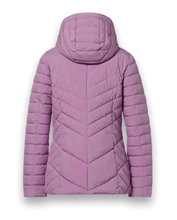 District Winter-Steppjacke Kaprun (mit Kapuze, wasserabweisend) rosa Damen
