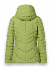 District Winter-Steppjacke Kaprun (mit Kapuze, wasserabweisend) grün Damen