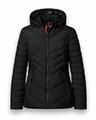 District Winter-Steppjacke Kaprun (mit Kapuze, wasserabweisend) schwarz Damen