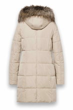 District Winter Padded Coat Chatel (warm, water-repellent) cream ladies