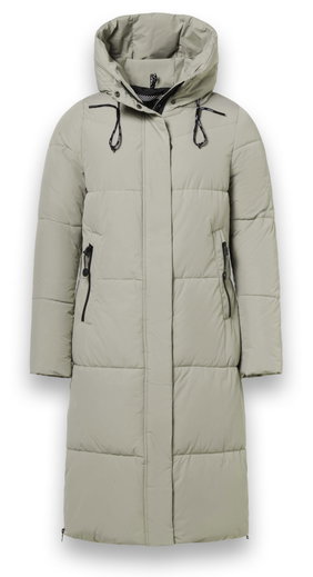 District Winter-Steppmantel Dumbbell (wasserabweisend) beige Damen