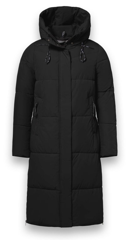 District Winter-Steppmantel Dumbbell (wasserabweisend) schwarz Damen