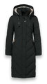District Winter-Steppmantel Corvara (wasserabweisend, warm) schwarz Damen