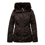 District Winter-Steppjacke Noisette (mit Kapuze, warm) chocolatebraun Damen