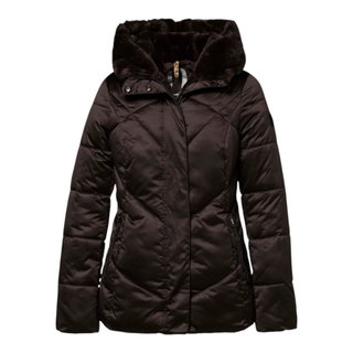 District Winter-Steppjacke Noisette (mit Kapuze, warm) chocolatebraun Damen