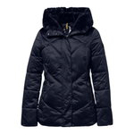 District Winter-Steppjacke Noisette (mit Kapuze, warm) navyblau Damen