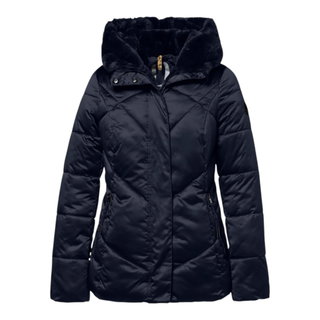 District Winter-Steppjacke Noisette (mit Kapuze, warm) navyblau Damen