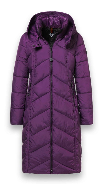 District Winter-Steppmantel Arosa (wasserabweisend) violett Damen