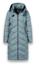 District Winter-Steppmantel Arosa (wasserabweisend) mineralblau Damen