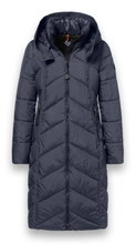 District Winter-Steppmantel Arosa (wasserabweisend) dunkelgrau Damen